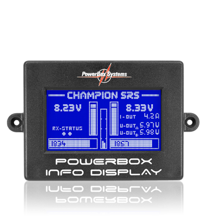 (image for) Screen for PowerBox Royal SRS and Champion SRS